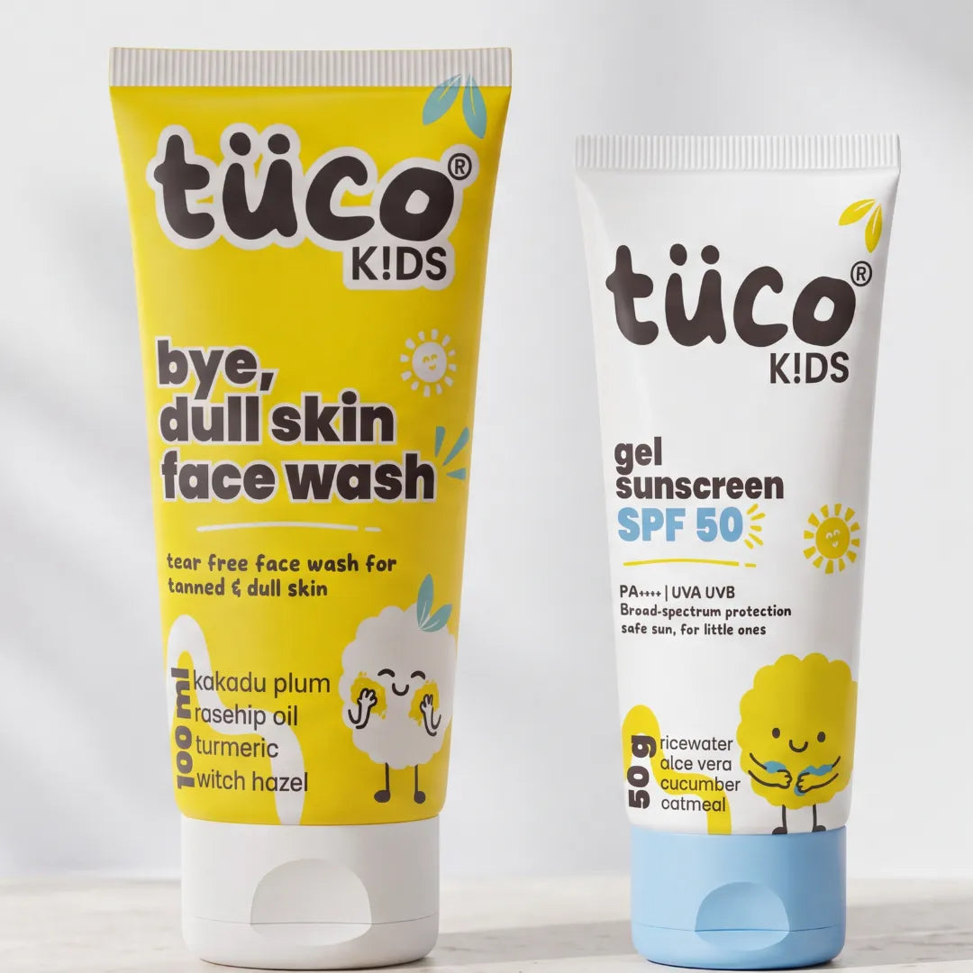 Sun Care Kit: Dull Skin Facewash + Gel Sunscreen SPF 50