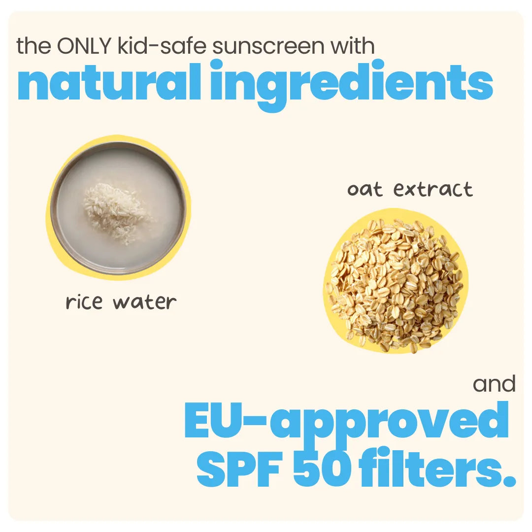 Gel Sunscreen SPF 50 - dermatologist tested kids skincare