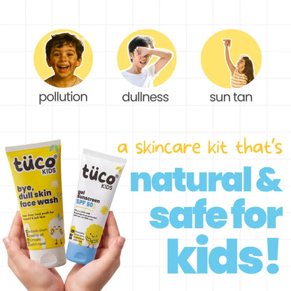 Sun Care Kit: Dull Skin Facewash + Gel Sunscreen SPF 50