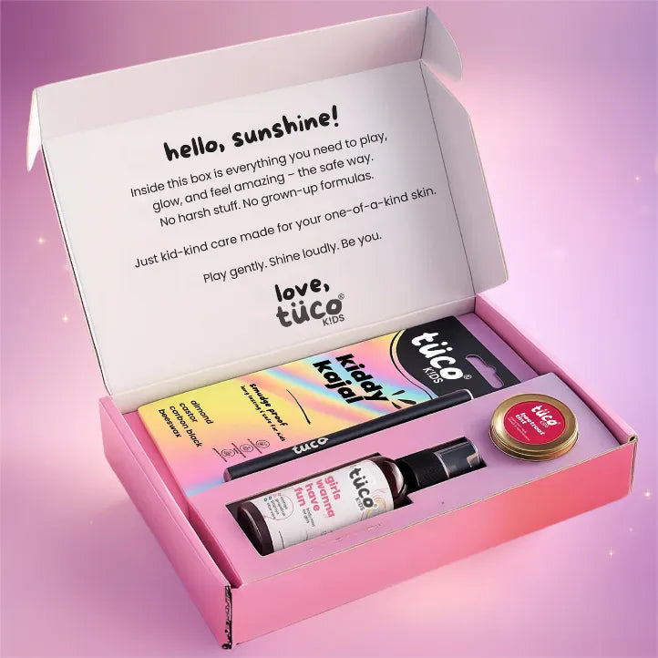 Glam Girl Kit: Beetroot Triple Tint + Fresh Body Mist + Kiddy Kajal