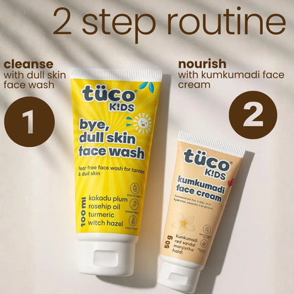 Kumkumadi Glow Kit: Dull Skin Face Wash + Kumkumadi Face Cream