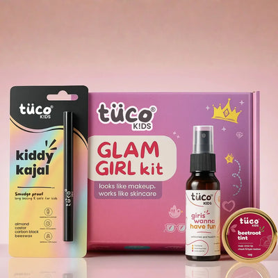 Glam Girl Kit: Beetroot Triple Tint + Fresh Body Mist + Kiddy Kajal
