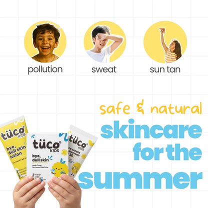 3-in-1 Dull Skin Kit for Kids - SPF 30 — key ingredients | Tuco Kids