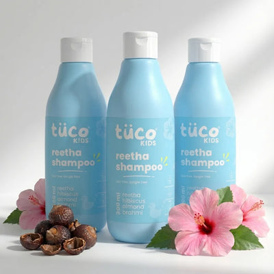 Natural Shampoo for Kids - 300 ml (Pack of 3)