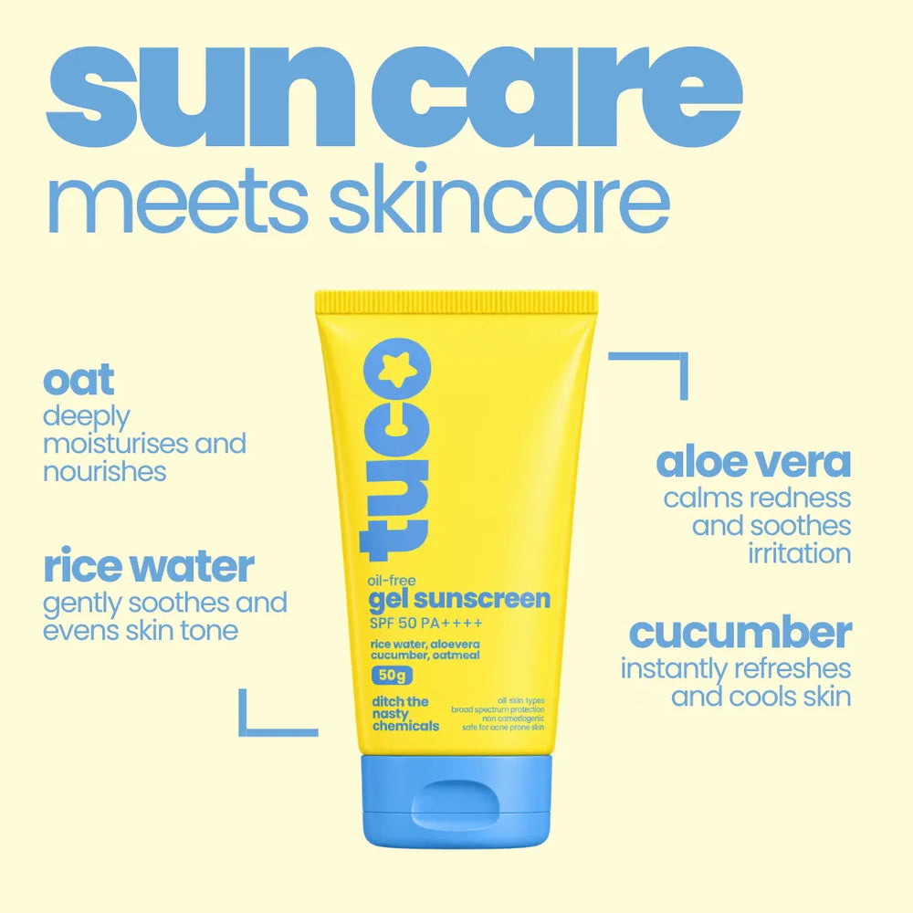 SPF 50 Gel Sunscreen (50g)