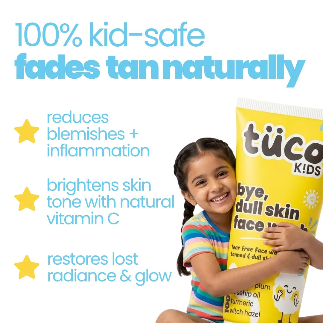 Bye Dull Skin Face Wash for Kids 100ml, Pack of 3 — product image 2 | Tuco Kids