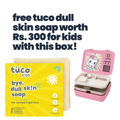 Tuco Kids 3 Compartment Bento Lunch Box!