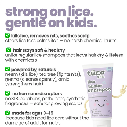 Anti Lice Shampoo for Kids - 100 ml