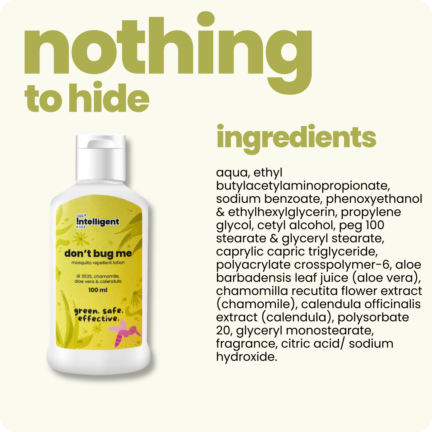 Don't Bug Me- Mosquito Repellent Lotion 100ml.