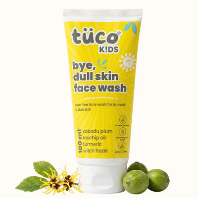 bye, dull skin face wash for kids - 100ml