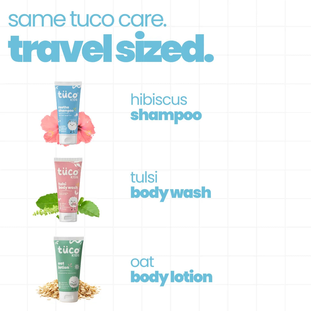 Travel bath essentials
