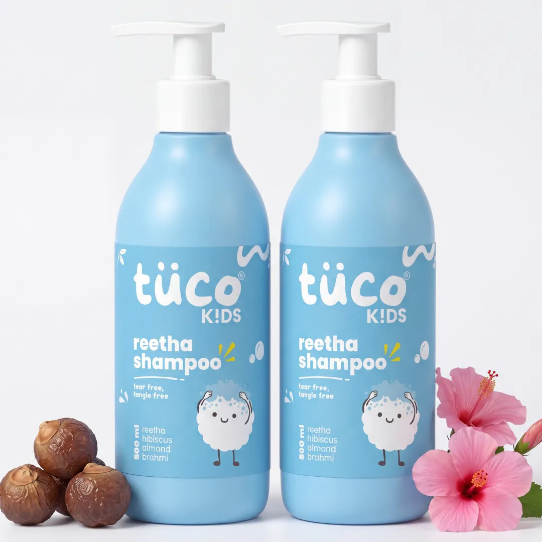 Reetha Shampoo for Kids 500ml, Pack of 2 | Tuco Kids