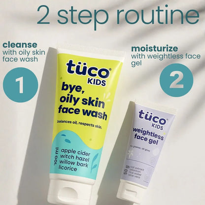 Anti acne kit for kids to cleanse and moisturize