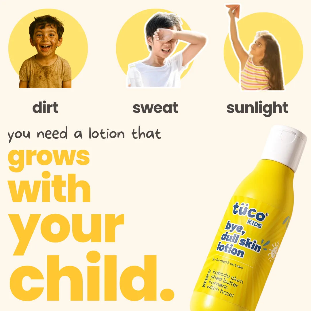 Bye, Dull Skin Body Lotion for Kids - 200 ml
