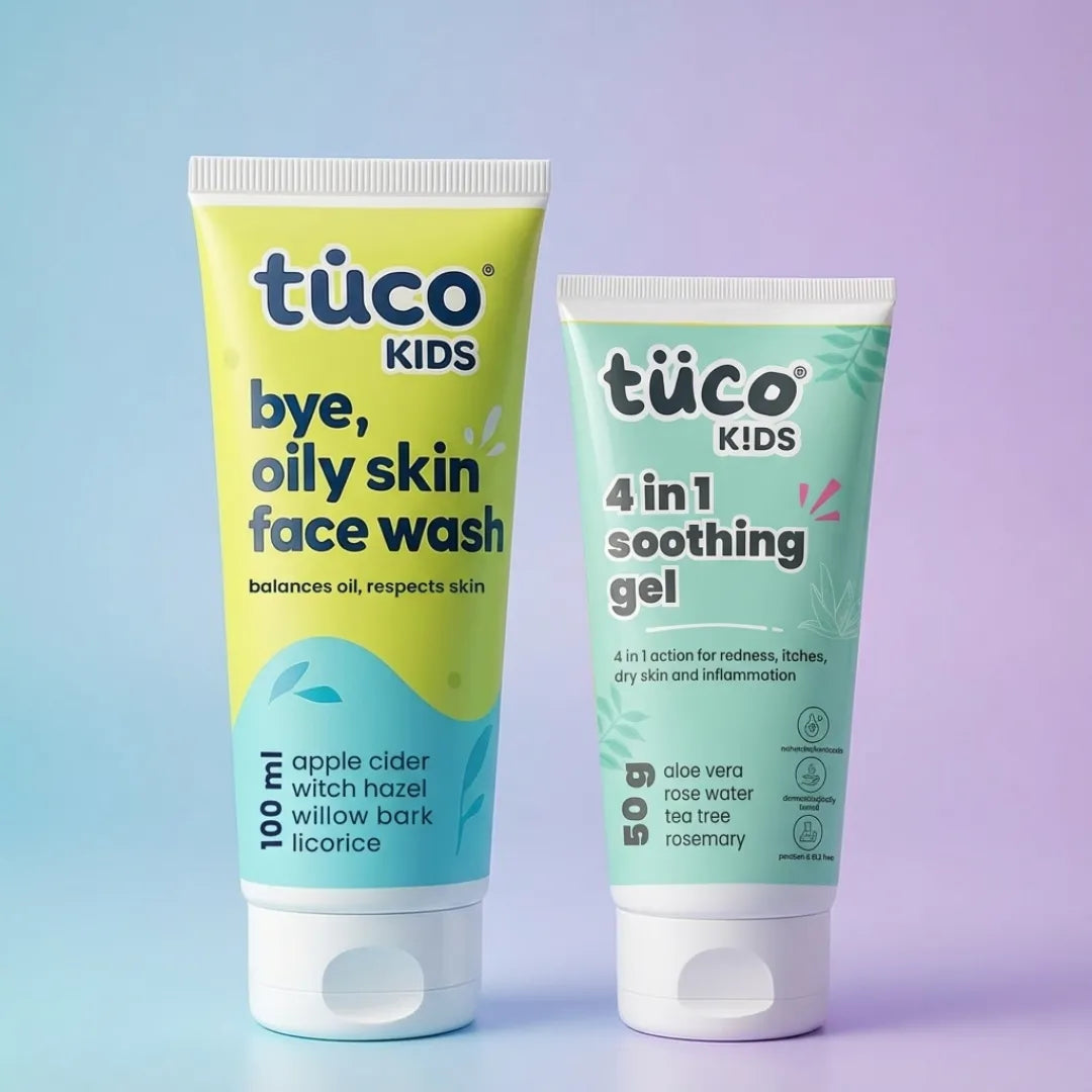 Teen Acne Kit: Acne Face Gel + Oily Skin Face Wash