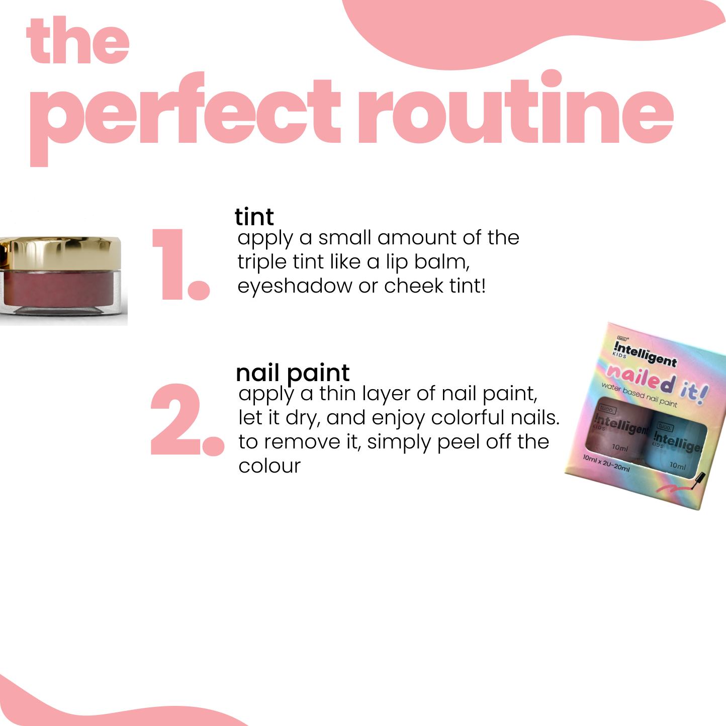 Makeup Essentials Gift Pack: Cocoa Tint + Nailpaints
