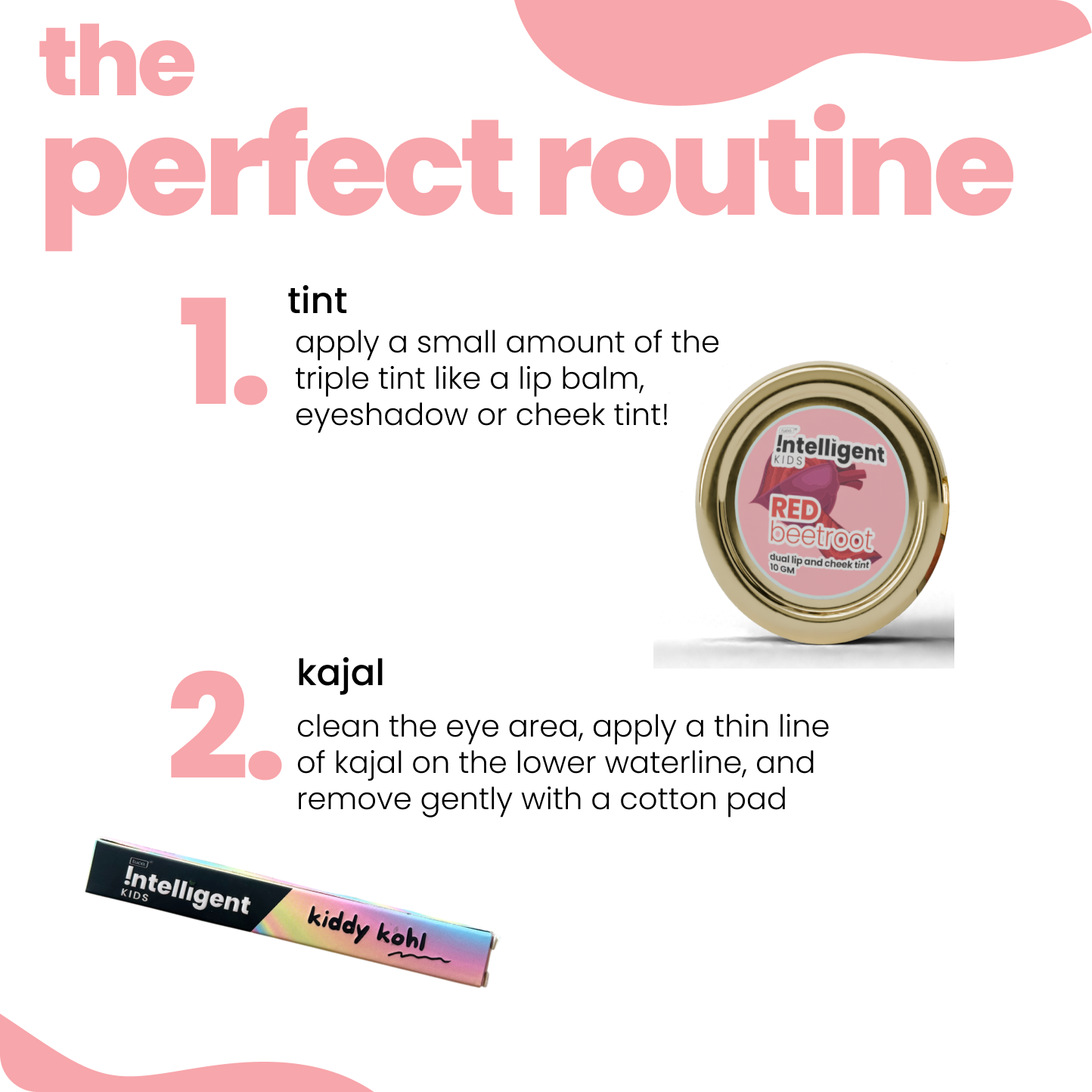 Makeup Essentials Gift Pack: Kajal + Beetroot Tint