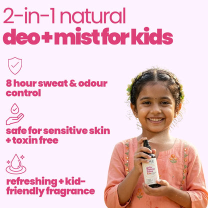 Natural Body Mist for Girls - (50ml)