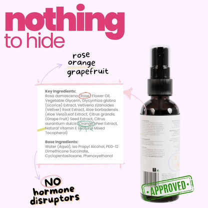 Natural Body Mist for Girls - (50ml)