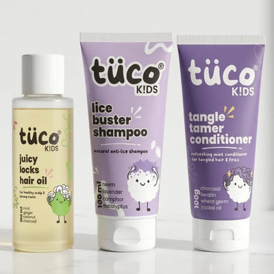 Lice Fighter Combo: Lice Shampoo 100ml + Hair Oil 100ml + Conditioner 100g
