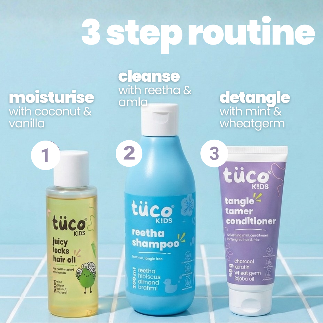 Champi Kit: Oil + Shampoo + Conditioner