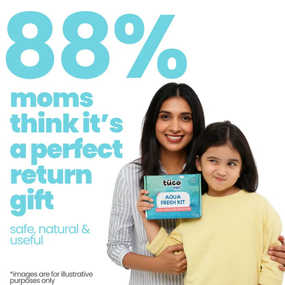 5 lakh moms trust Tuco Kids Aqua Fresh Kit as a perfect return gift - safe, natural kids bath set