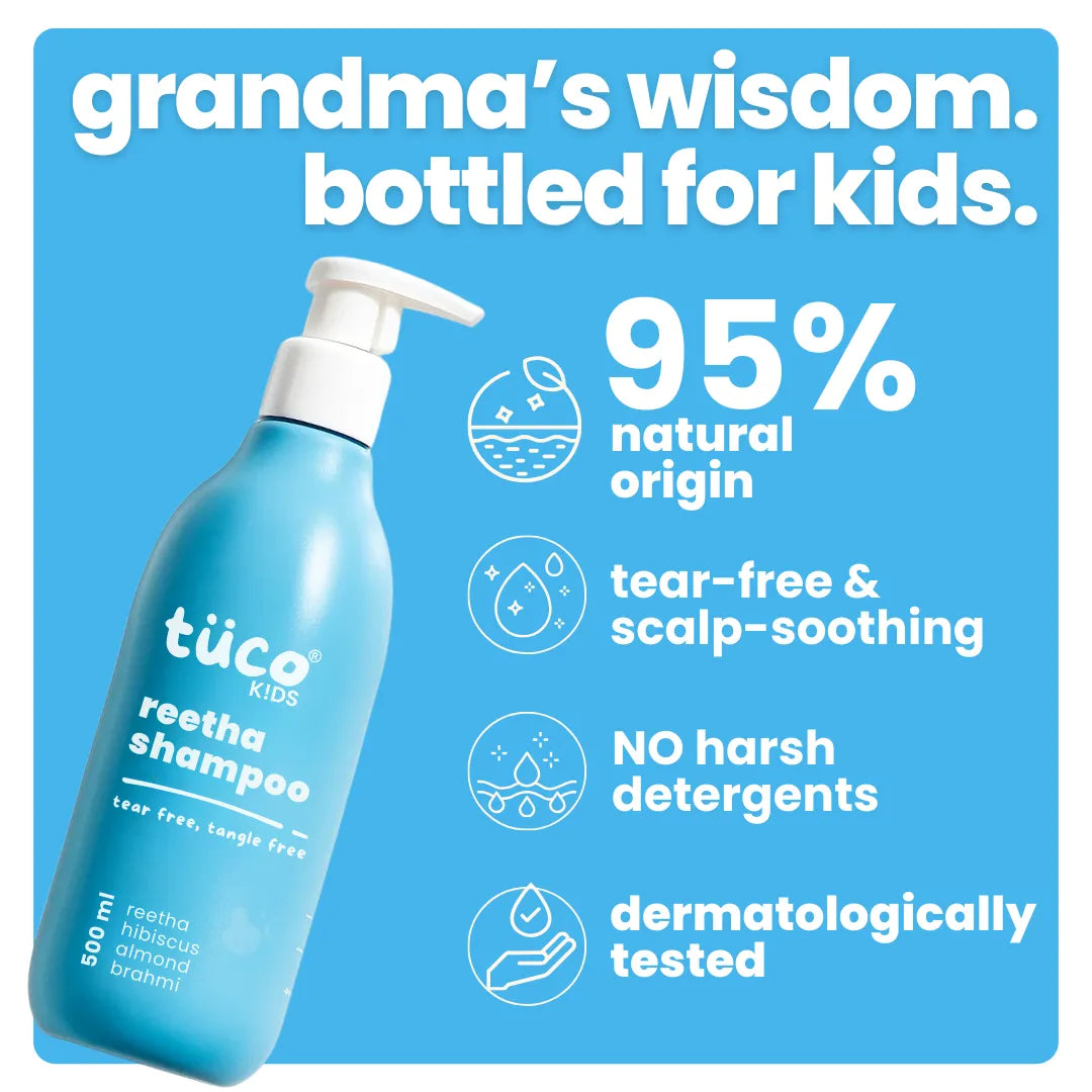 Natural Shampoo for Kids (500ml)
