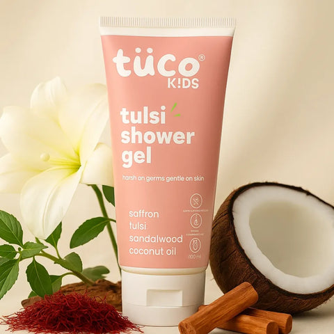 Tulsi Shower Gel For Kids.