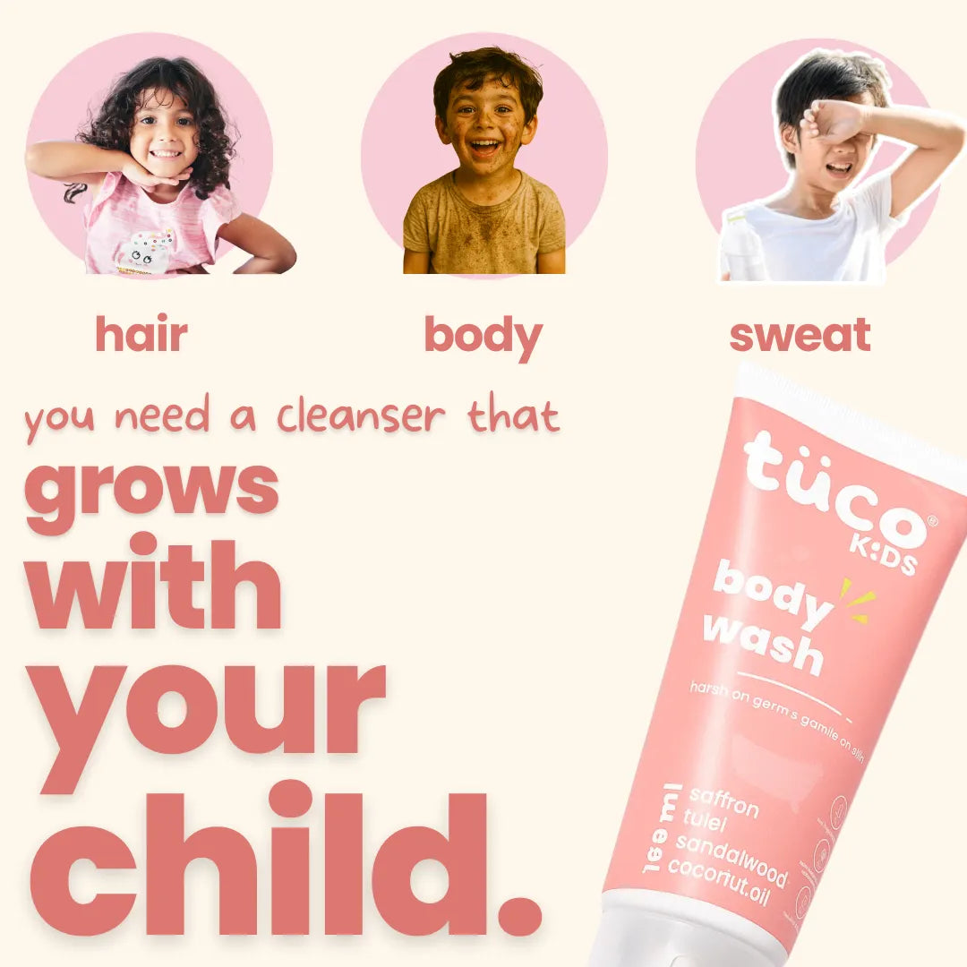 Tulsi Shower Gel For Kids!