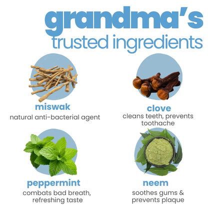 bubbles & gum toothpaste (pack of 1).