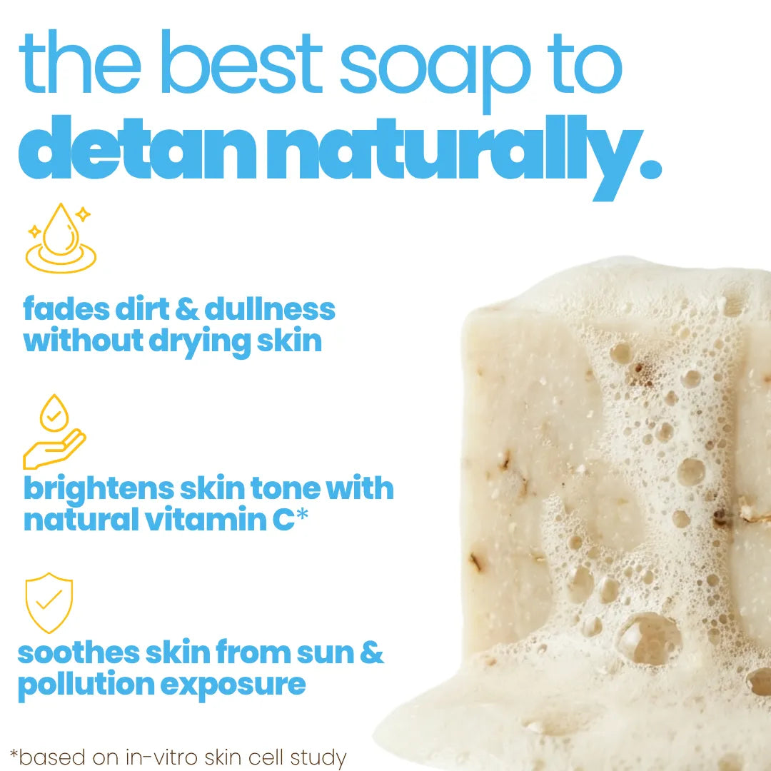 Bye, Dull Skin Kids Soap with Turmeric Pack of 6