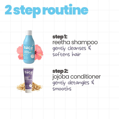 Haircare Combo: Shampoo 300ml + Conditioner 100g