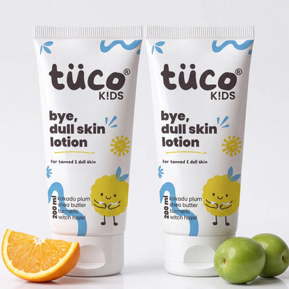 Bye Dull Skin Body Lotion for Kids 200ml, Pack of 2 | Tuco Kids
