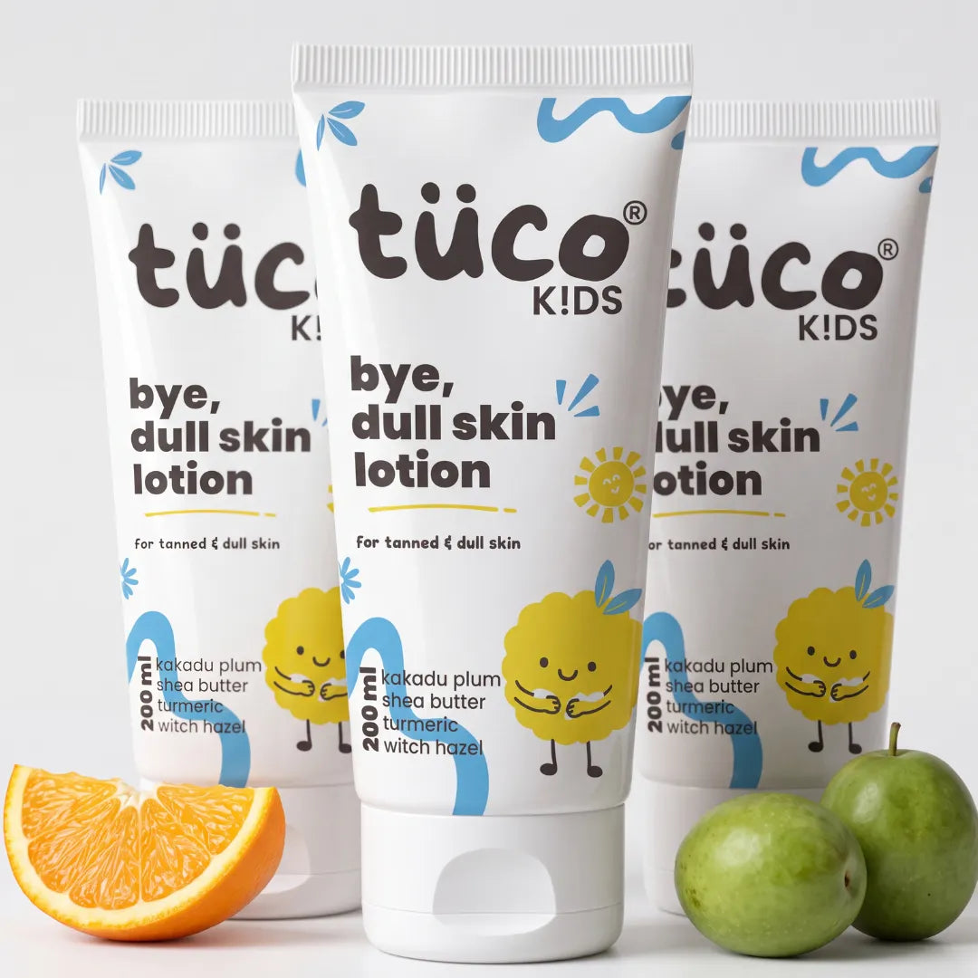 Bye Dull Skin Body Lotion for Kids 200ml, Pack of 3 | Tuco Kids