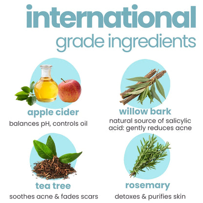 Teen Acne Kit: Acne Face Gel + Oily Skin Face Wash