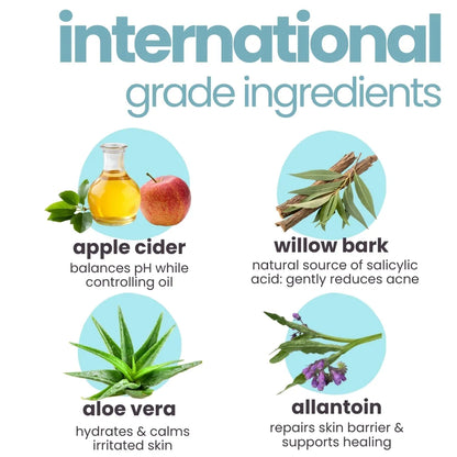 Non-greasy face Wash + Face Gel Combo