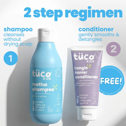 Haircare Duo: Shampoo 300ml + Conditioner 100g