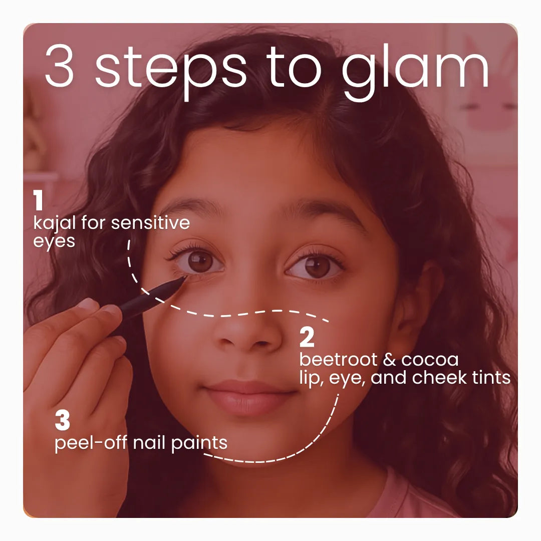 Safe and Natural Glam Makeup Regimen