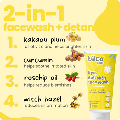 Bye Dull Skin Face Wash 100 ml*