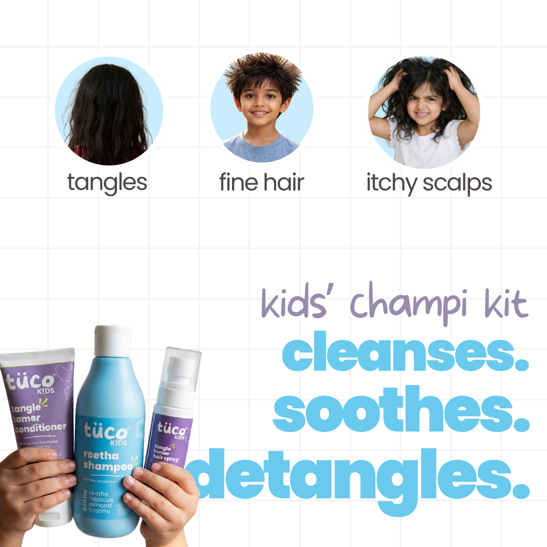 Haircare Kit: Shampoo + Conditioner + Detangler Spray