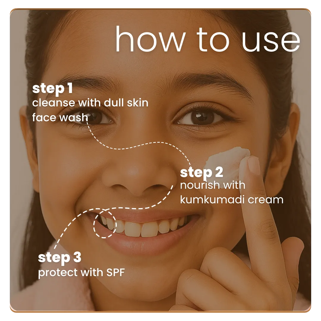 Kumkumadi Glow Kit: Dull Skin Face Wash + Kumkumadi Face Cream