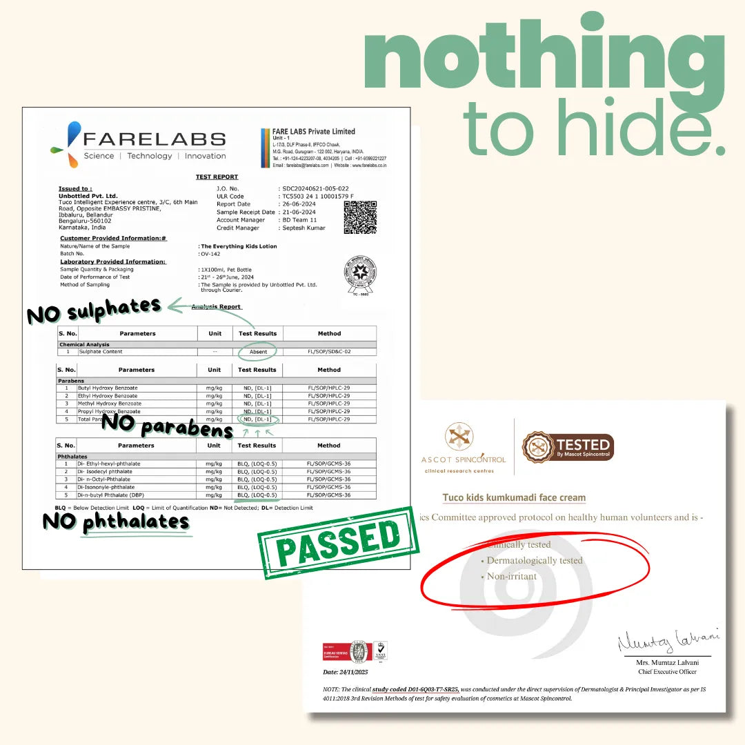 Kumkumadi + Oat lotion Combo