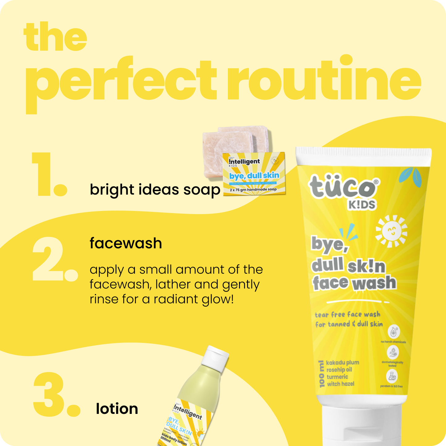 Bye Dull Skin Face Wash 100 ml*
