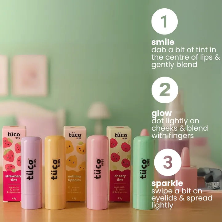 3 Triple Tints + Nothing Lip Balm