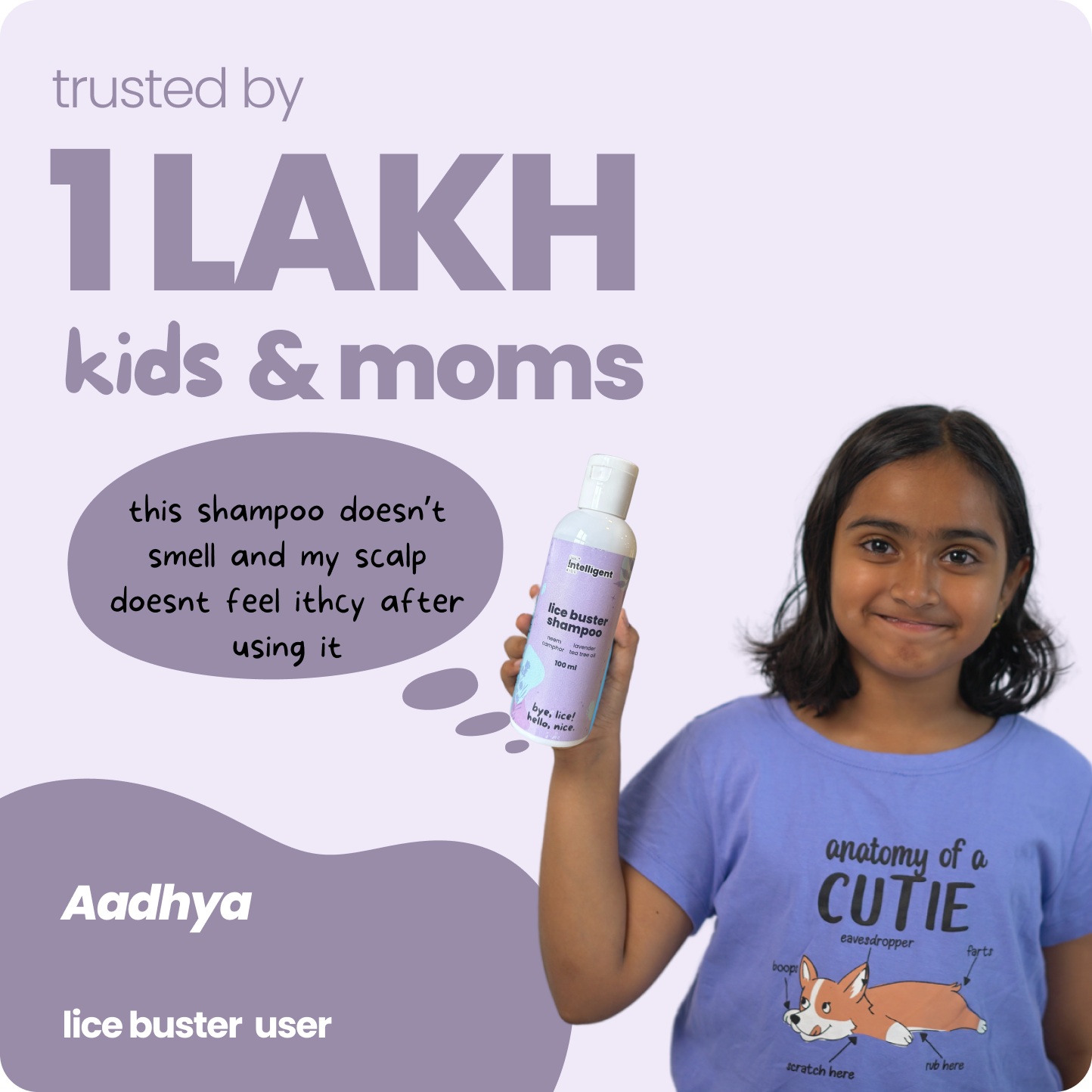 Say goodbye to lice and itchy scalps with Tuco Kids Lice Buster Shampoo, crafted for kids aged 3–15. Infused with natural Camphor, Neem, Tea Tree Oil, and Lavender, it fights lice, soothes irritation, and keeps hair soft and manageable. Free from SLS, Parabens, and Phthalates, and packaged in 100% recycled plastic, it’s eco-friendly, PETA Certified cruelty-free, and perfect for delicate scalps!
