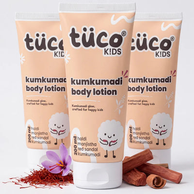 Kumkumadi Body Lotion for Kids (200ml) - Pack of 3