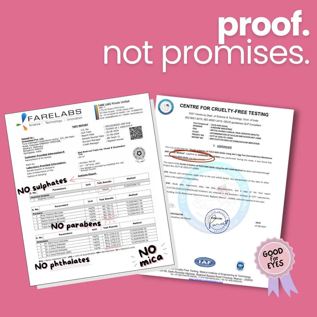 Glam Girl Kit: Beetroot Triple Tint + Fresh Body Mist + Kiddy Kajal