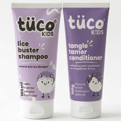 Natural Lice Shampoo + hair conditioner for kids