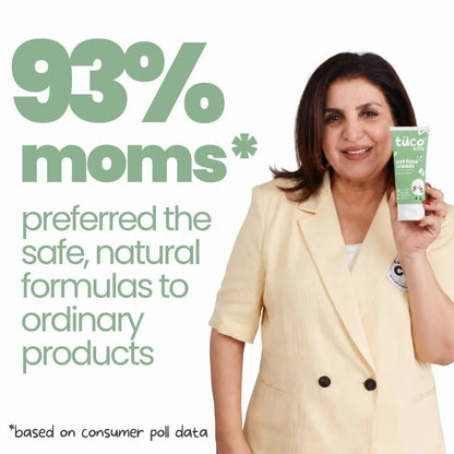 93% moms preferred Tuco Kids Oat Face Cream – consumer poll | Tuco Kids
