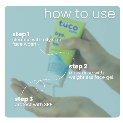 Teen Acne Kit: Oily Skin Face Wash + Weightless Face Gel